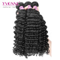 Wholesale Virgin Hair Extension Deep Wave Peruvian Hair